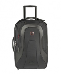 A must-have addition to your travel repertoire, Tumi's carry-on upright boasts a travel-tested combination of ultra-durable construction and boundless functionality, including an expandable interior, a removable suit sleeve and plenty of pocket space for accessories. Full Tumi warranty.