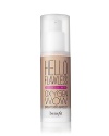 Hello…it's flawless time! The new oil-free brightening liquid foundation builds from light to medium coverage for a natural complexion you can believe in. It's you…just more luminous & healthy looking.  Contains Benefit's exclusive Oxygen Wow Hydrating Complex* • helps boost cellular respiration for a plumping up effect • helps protect against environmental stresses • contains vitamin C & E derivatives known to prevent the signs of aging *In vitro test on ingredientsWHAT ELSE YOU NEED TO KNOW: • broad-spectrum SPF 25 PA+++ protection**• oil-free formula• natural finish• hydrating benefits• light-diffusing properties• available in 9 shades**What does PA+++ mean? SPF stands for the protection grade of the UVB filter. PA stands for the protection grade of the UVA filter. The highest standard of sun protection rating is the three-star PA rating. Our foundation has three stars, which translates to the highest protection.
