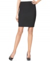AGB's petite pencil skirt adds a sleek touch to any outfit, day or night! (Clearance)