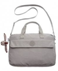 Make your commute a breeze with this essential tech messenger from Kipling. The well-organized interior offers pockets aplenty to keep your laptop, phone and other accessories secure, while sturdy handles and crossbody strap offer instant versatility.