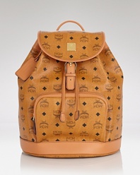 MCM is bringing it back - that's the approach behind the brand's revival of it's classic knapsack. Crafted from durable logo-stamped canvas, it scores points for statement-making ease.