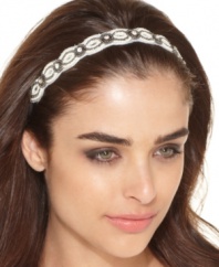 Add some needed embellishment to your daily attire with this darling beaded headband by Style&co.
