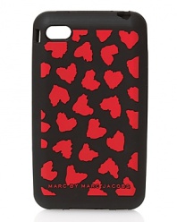 MARC BY MARC JACOBS is on the case. The brand's ultra-cute iPhone sleeve boasts a graphic heart print that is designed to hint at your wildly chic side.