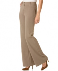 BCX gives this season's must-have wide-leg pant a polished look.