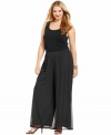 Widen your fashion perspective with Elementz' plus size palazzo pants-- they're must-haves this season!
