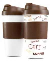 It can take the heat! Always have your favorite cup of Joe or brew of tea in hand with the convenience of these durable thermal mugs. Made for life on the go, each cup fits most standard cup holders, cleans up in the dishwasher and holds the perfect amount of your favorite hot beverage, so you can get through the day