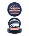 Color for the cheeks and face in a satin finish. Comes in a nautical blue and white striped compact. Limited edition.