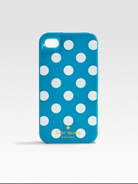 Flirty polka dots cover this protective iPhone® case for a notice-me look. Silicone2½W X 4½H X ¾DImportedPlease note: iPhone® not included. 