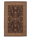 Inspired by the incomparably elegant carpets of 17th Century Persia, this accent rug makes an unmistakably Old World statement with extraordinary detail, a luxuriously soft texture and rich, deep lasting color. It is meticulously hand crafted in premium wool and specially dyed for a memorable, vintage look.