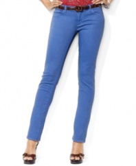 Designed for comfort and a flattering fit, these petite Lauren by Ralph Lauren classic straight leg pants are distinguished by a sleek silhouette with a chic, elongated straight leg.