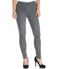 There's nothing like an original, especially when it comes to these super sleek jean leggings from HUE. Incredibly soft cotton and spandex lets you move comfortably all day, while the versatile style pairs perfectly with sneakers or stilettos.