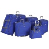 Delsey Helium Fusion Lite 2.0 4 Piece Luggage Set Blue