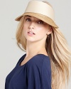 A stylish straw visor with inner terry forehead pad to keep you cool and dry.