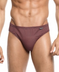 Keep it simple. This bikini brief from Jockey gives you exactly the support you need and looks great to boot.