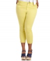 Add spirit your casual looks with Baby Phat's colored plus size jeans, defined by a sexy slim fit.