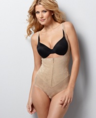 The prettiest way to whittle your middle. Firm control embellished torsette by Flexees. Wear with your own bra for the shape you want. Style #1166