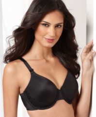 Perfect your shape with the smooth boost of this Luxury Lift contour bra by Olga's Christina. Style #55163