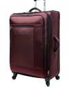 Ricardo Beverly Hills Luggage Sausalito Superlite Freewheelers 28-inch Expandable Upright, Pomegranate, 28 X 19 X 11