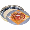 Kaiser Bakeware Basic Tinplate 9-1/2 Inch Round Quiche Pan with Removable Bottom
