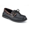 Sperry Top-Sider Men's Authentic Original Deck Shoes,Black/Amaretto,12 M US