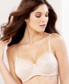 Get the full-coverage styling you want with the feminine charm you desire from Wacoal's Alluring bra. Style #855107