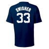Nick Swisher New York Yankees Name and Number T-Shirt, Navy