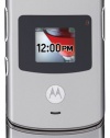 Motorola RAZR V3 Unlocked Phone with Camera and Video Player--U.S. Version with Warranty (Silver)