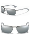 A stripped-down style that's 100 percent Ray-Ban. We love the techy look of these frames.