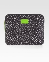 Printed neoprene zips around your iPad® for a stylish cover.Top zip closureFits all iPad® models Nylon lining10¼W X 8¼H X 3/4DImported
