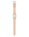 C'mon get strappy with kate spade new york's leather banded watch. The smooth style showcases the label's signature love of color--this ticker is just peachy.