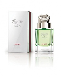 Gucci by Gucci Pour Homme Sport, the fresh new addition to the iconic franchise, was created specifically for the active, on the go Gucci man. He aspires to a casual, clean fragrance that is easy to wear for his active, outdoor moments. Characterized as burst of citrus freshness, followed by a bright aromatic twist and underlined by a charismatic woody base.