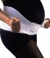 Gabrialla Elastic Maternity Support Belt (Medium Support), Size Medium, White