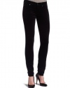 7 For All Mankind Womens Gwenevere With Double Squiggle Denim in Riverpool, Dark River Pool, 31