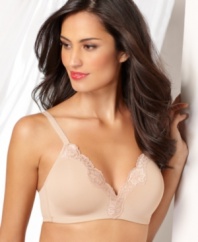 Subtly enhance your cleavage with the smooth, wireless support of the Tisha bra by Le Mystere. Style #9265