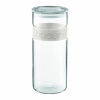 Bodum Presso 85-Ounce  Glass Storage Jar, White