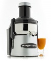 Throw it all in this juicer! With its unique extra large mouth, the Omega juicer takes on whole fruits and vegetables and continuously juices and extracts pulp for an incredibly smooth deliciously healthy blend. The heavy duty stainless steel construction stands strong against everything you throw in it. 10-year warranty.