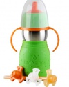 The Safe Sippy 2 2-in-1 Sippy to Straw Bottle, Green