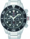 Seiko Men's SSC015 Black Dial Watch