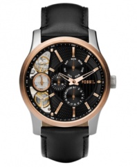 Ramp up your look with this sensational Twist collection watch by Fossil.