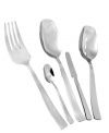Streamline your supper with the Wheat hostess set from Gourmet Settings. A ribbed feel and attention-grabbing finish in premium stainless steel make it a winner in hand and on modern tables. Complements the Wheat flatware set.