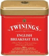 Twinings English Breakfast Tea, Loose Tea, 3.53-Ounce Tins (Pack of 6)