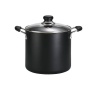 T-fal A9228064 Specialty Nonstick 12-Quart Stockpot Dishwasher Safe Stock Pot Cookware, Black