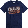 Syracuse Orange Navy Escalate Basketball Ring Spun T-Shirt