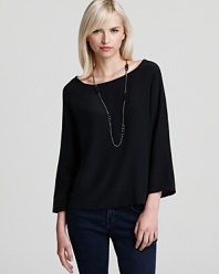 Cut from supple silk, this Joie top is an elevated take on an everyday essential.