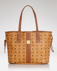 An updated and always luxe take on heritage style, this MCM tote flaunts a classic look with modern carryall credentials.