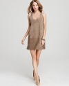 Joie Dress - Quince Sleeveless Goat Suede