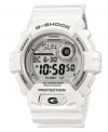 Shock-resistant with a high-intensity backlight, this G-Shock watch sets the standard for durability.
