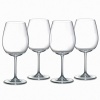 Marquis crystal is the casual side of Waterford--perfect for everyday use. Sold in sets of four. Shown from left to right - deep red wine, flute, white wine, red wine. Also available is the set of 4 all purpose goblets.