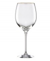 Radiating grace in fine crystal with a delicately banded edge, the Eternal Gold Signature goblet adds a note of timeless refinement to any table setting. Qualifies for Rebate
