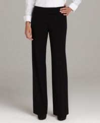 Flattering pants are an all-weather, all-season must have! This trouser-cut pair from Style&co. has a touch of stretch for an impeccable fit.